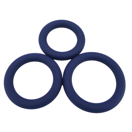 Loving Joy Thick Silicone Cock Rings 3 Pack - Save 25% - Fast Shipping - Sale United Kingdom Stoke-on-trent