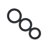 Loving Joy Thick Silicone Cock Rings 3 Pack Grey - Save 15% - Fast Shipping - Sale United Kingdom Stoke-on-trent