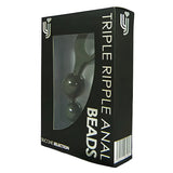 Loving Joy Triple Ripple Anal Beads-black - Beads - Save 20% - Beads-black - Fast Shipping - Sale United Kingdom Stoke-on-trent
