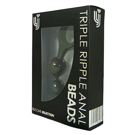 Loving Joy Triple Ripple Anal Beads-black - Beads - Save 20% - Beads-black - Fast Shipping - Sale United Kingdom Stoke-on-trent