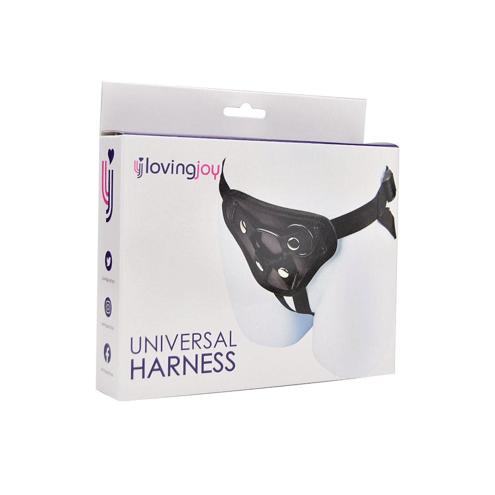 Loving Joy Universal Black Harness - Strap Ons - Save 20% - Sale