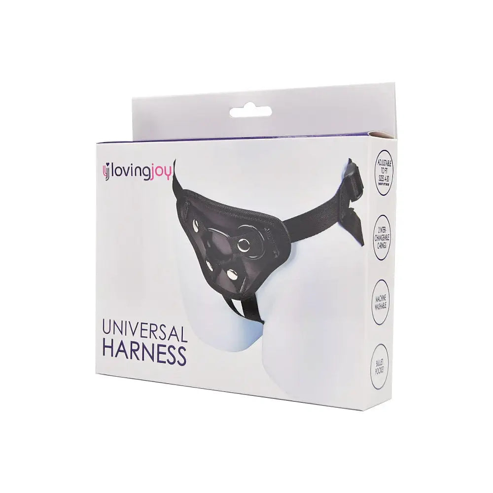 Loving Joy Universal Black Harness - Strap Ons - Save 25% - Fast Shipping - Sale United Kingdom Stoke-on-trent