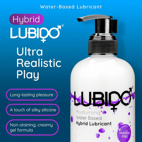 Lubido Hybrid Silk Water Based Lubricant Adult Sex Lube & Toy Aid 250ml - Save 10% - Sale United Kingdom Stoke-on-trent