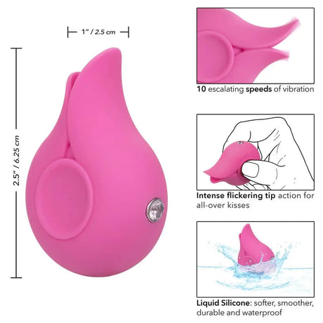 Luvmor Kisses Flickering Clitoral Stimulator - Save 25% - Luvmor - Fast Shipping - Vibrator United Kingdom Stoke-on-trent