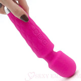 Luxurious Silicone 20 Frequency Vibration Wand Pink - Save 55% - Fast Shipping - Vibrator United Kingdom Stoke-on-trent