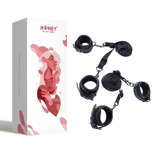 Luxury Heavy Duty Under Bed Restraint Kit Bdsm Fetish Vegan Adjustable Adult - Save 10% - Sale United Kingdom Stoke-on-trent