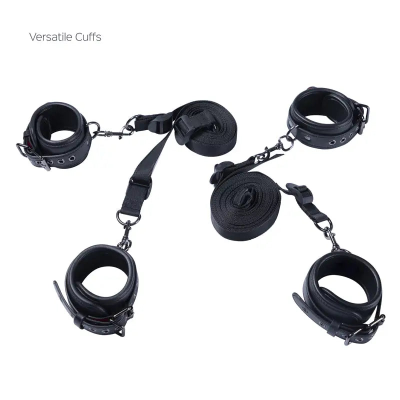 Luxury Heavy Duty Under Bed Restraint Kit Bdsm Fetish Vegan Adjustable Adult - Save 10% - Sale United Kingdom Stoke-on-trent