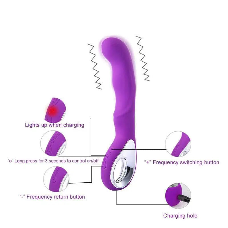 Luxury Usb Rechargeable Classic Vibrator Purple - Save 15% - Usb - Fast - United Kingdom Stoke-on-trent