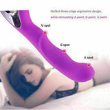 Luxury USB Rechargeable Classic Vibrator Purple