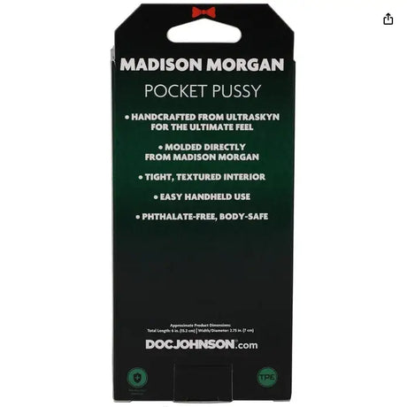 Madison Morgan Ultraskyn Pocket Pussy Masturbator - Save 20% - Fast - Sale United Kingdom Stoke-on-trent