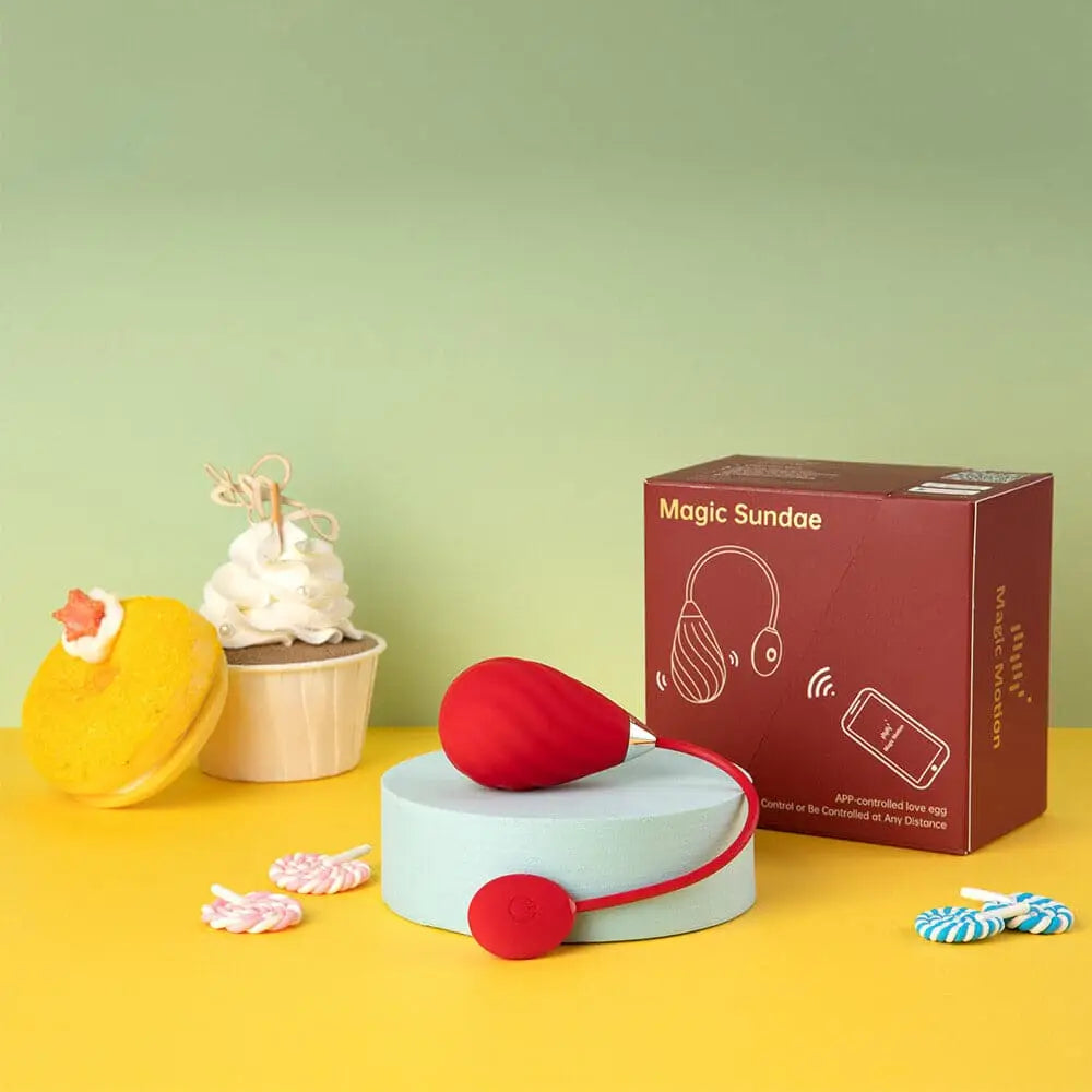 Magic Motion Sundae App Controlled Love Egg - Save 30% - Fast Shipping - Sale United Kingdom Stoke-on-trent