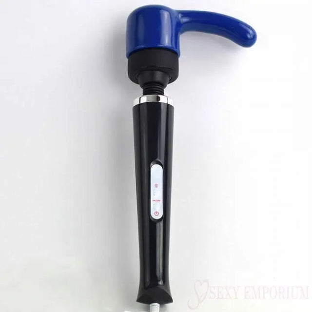 Magic Wand Vibrating Massager Black with Attachment - Save 20% - with - Fast - Vibrator United Kingdom Stoke-on-trent