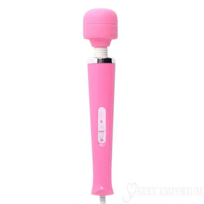 Magic Wand Vibrating Massager Pink with Attachment - Save 20% - with - Fast - Vibrator United Kingdom Stoke-on-trent