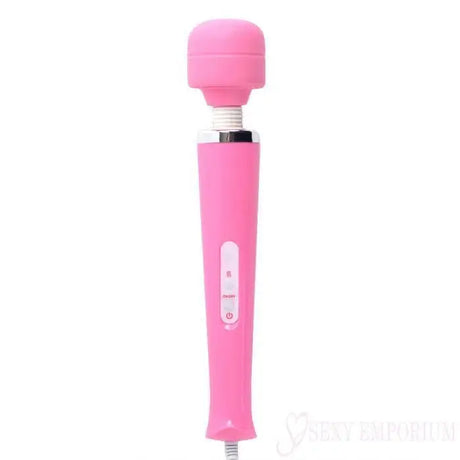Magic Wand Vibrating Massager Pink with Attachment - Save 20% - with - Fast - Vibrator United Kingdom Stoke-on-trent