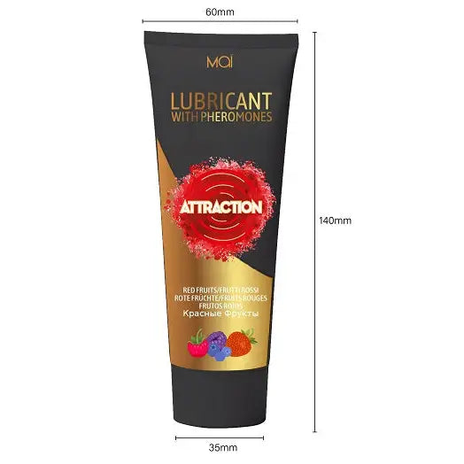 Mai Attraction Lubricant with Pheromones Red Fruits 100ml - Sexual Enhancers - Save 15% - Sale United Kingdom Stoke-on-trent