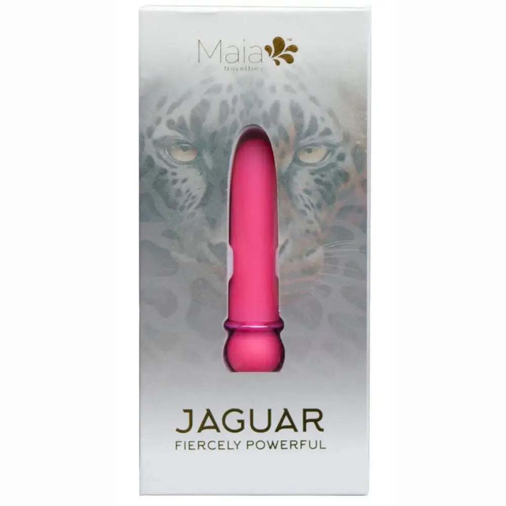 Maia Toys Jaguar 10 Function Silicone Bullet Vibrator Pink 4 Inch - United Kingdom Stoke-on-trent