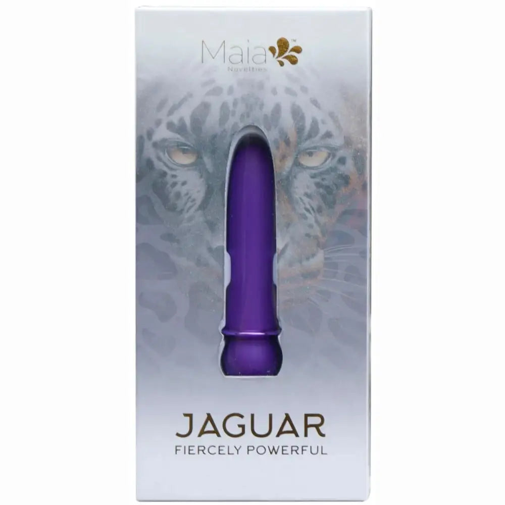 Maia Toys Jaguar 10 Function Silicone Bullet Vibrator Purple 4 Inch United Kingdom Stoke on Trent