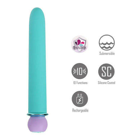Maia Toys Rori 10 Function Bullet Vibrator Blue 6 Inch Fast Shipping United Kingdom Stoke on Trent