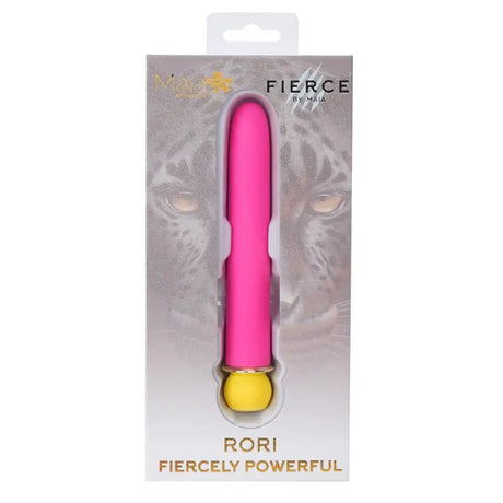 Maia Toys Rori 10 Function Bullet Vibrator Pink 6 Inch - Fast Shipping - United Kingdom Stoke-on-trent