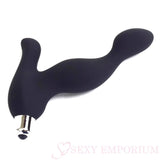 Male Anal Buttplug Prostate Massager Silicone Dildo P-spot Vibrator Soft Sex Toy - Original Sexy Emporium United Kingdom Stoke-on-trent