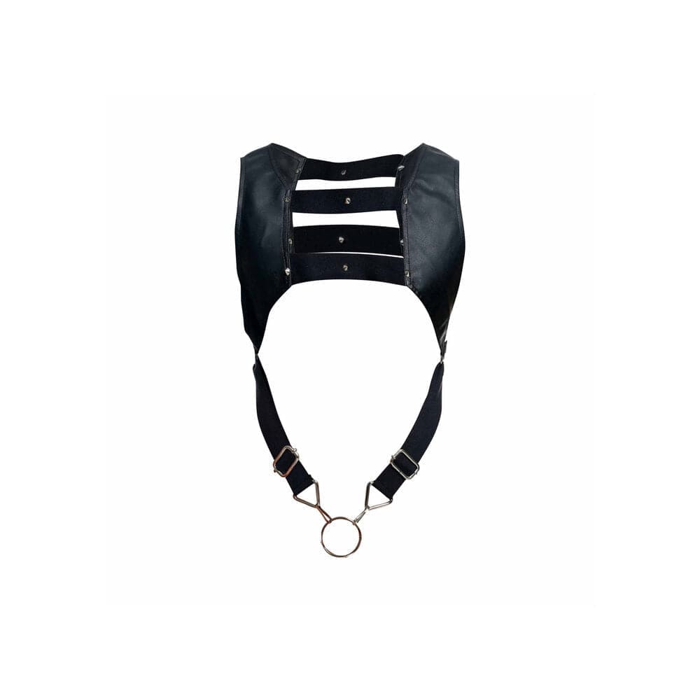 Male Basics Dngeon Crop Top Cockring Harness - Save 25% - Sale