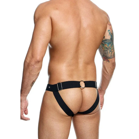 Male Basics Dngeon Peekaboo Jock Black one Size - Save 25% - one - Fast Shipping - Sale United Kingdom Stoke-on-trent