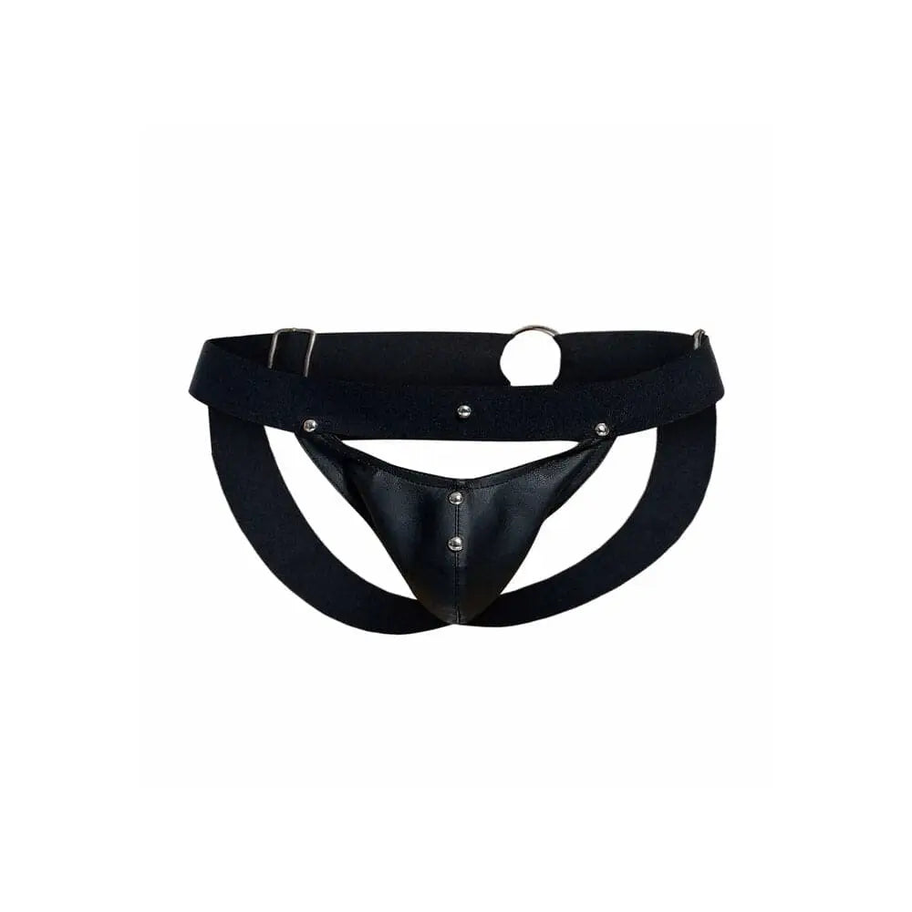 Male Basics Dngeon Peekaboo Jock Black one Size - Save 25% - one - Fast Shipping - Sale United Kingdom Stoke-on-trent