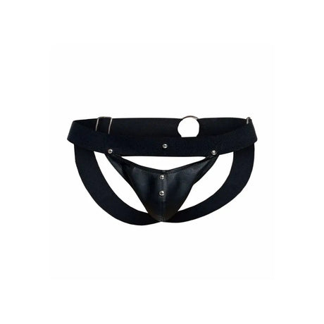 Male Basics Dngeon Peekaboo Jock Black one Size - Save 25% - one - Fast Shipping - Sale United Kingdom Stoke-on-trent
