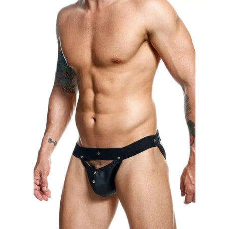 Male Basics Dngeon Peekaboo Jock Black one Size - Save 25% - one - Fast Shipping - Sale United Kingdom Stoke-on-trent