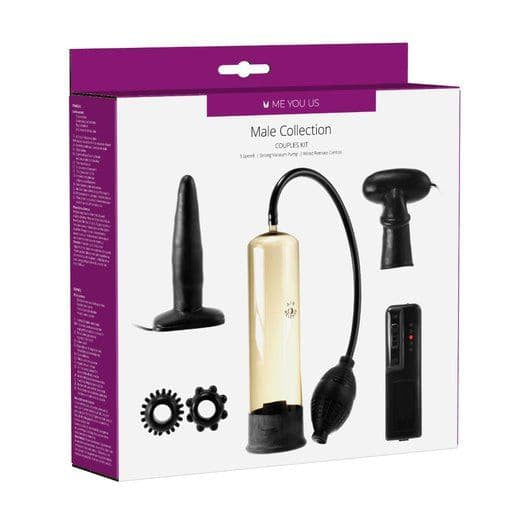 Male Collection Couples Kit Black