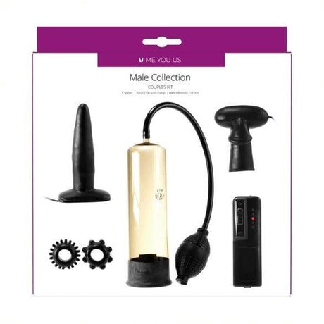 Male Collection Couples Kit Black