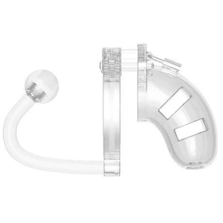 Man Cage 10 Male 3.5 Inch Clear Chastity with Anal Plug - Save 20% - with - Fast - Sale United Kingdom Stoke-on-trent