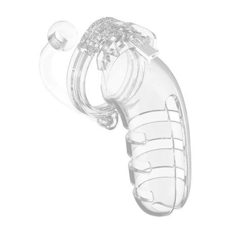 Man Cage 12 Male 5.5 Inch Clear Chastity with Anal Plug - Save 15% - with - Sale United Kingdom Stoke-on-trent