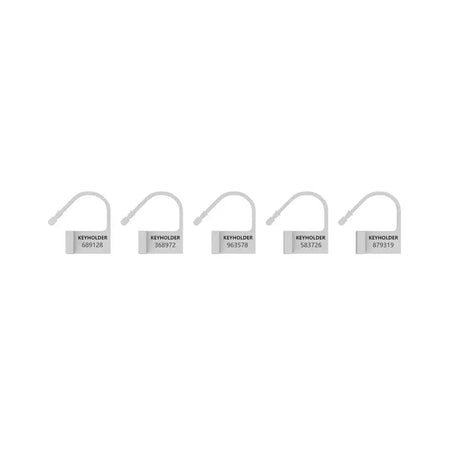 Man Cage White Spare Locks X5 - Save 25% - X5 - Fast Shipping - Sale United Kingdom Stoke-on-trent