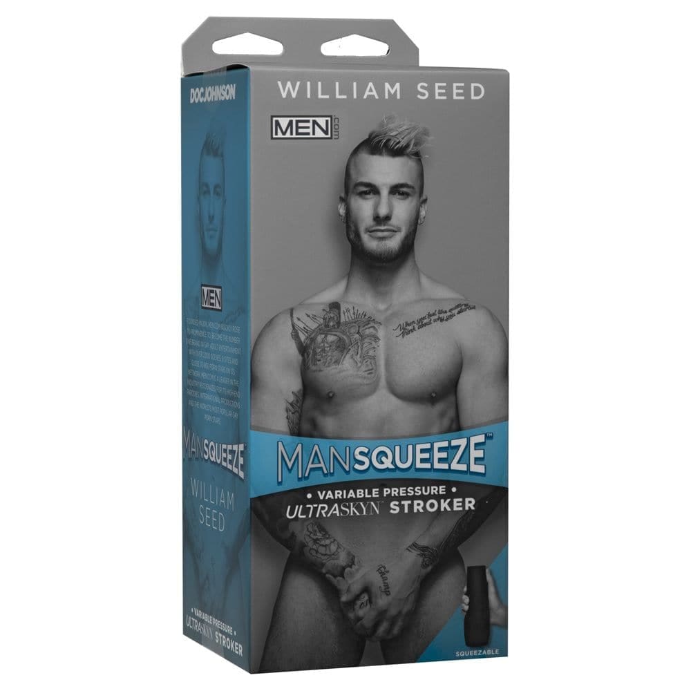 Mansqueeze William Seed Stroker Ass Flesh - Sex Toys - Save 20% - Sale