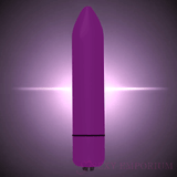 Мощный 10-скоростной пулевой вибратор фиолетового цвета