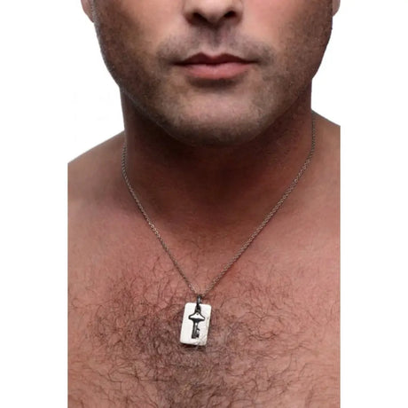 Master Series Cuffed Locking Bracelet & Key Necklace - Save 25% - Fast Shipping - Sale United Kingdom Stoke-on-trent