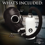 Master Series Dark Inhaler Gas Mask with Bottle - Save 30% - Sale