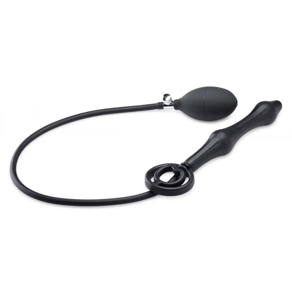 Master Series Devils Rattle Inflatable Anal Plug with Cock Ring - New Products – Latest Sex Toys & Adult Arrivals United Kingdom
