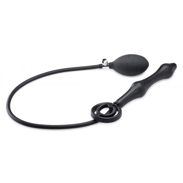 Master Series Devils Rattle Inflatable Anal Plug with Cock Ring - New Products – Latest Sex Toys & Adult Arrivals United Kingdom