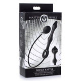Master Series Devils Rattle Inflatable Anal Plug with Cock Ring - New Products – Latest Sex Toys & Adult Arrivals United Kingdom