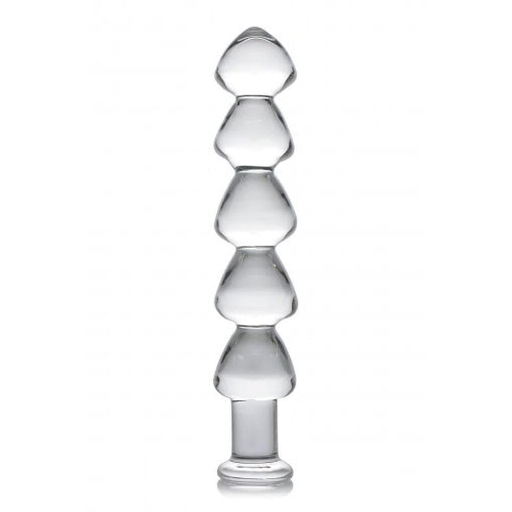 Master Series Drops Anal Links Glass Dildo - Save 30%