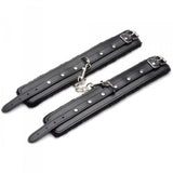 Master Series Hook Up 10 Piece Plush bondage Sett Black