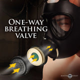 Master Series Inhaler Gas Mask with Bottle - Save 20% - Sale