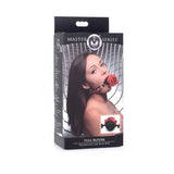 Master Series Silicone Ball Gag with Rose - Sex Toys - Save 25% - with - Fast Shipping - Sale United Kingdom Stoke-on-trent