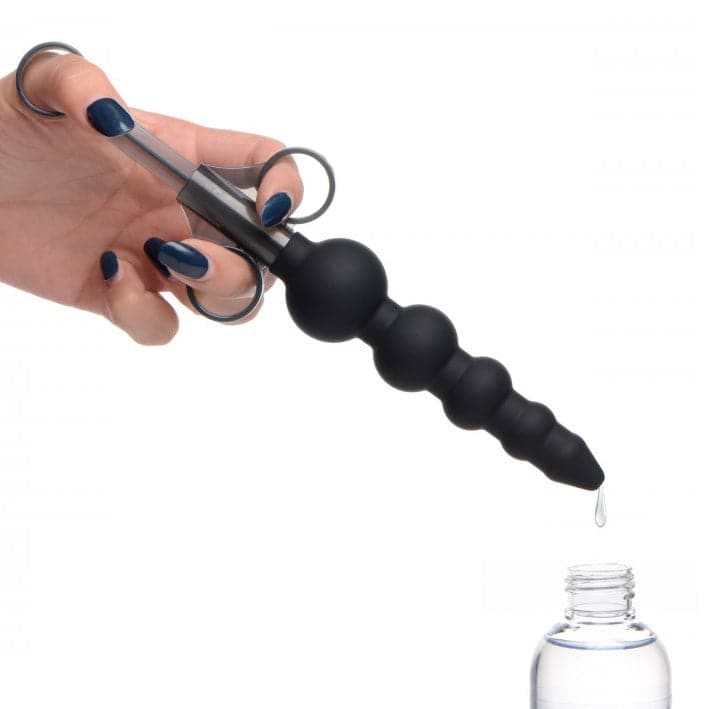 Master Series Silicone Graduated Beads Lube Launcher - Save 30% - Sale