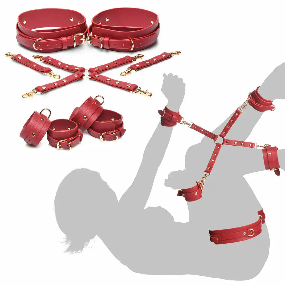 Master Series Thigh Wrist Ankle Hog Tie Restraints - Save 30% - Fast Shipping - Sale United Kingdom Stoke-on-trent