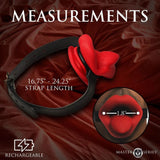 Master Series Vibrating Sissy Mouth Gag - Save 25% - Sale