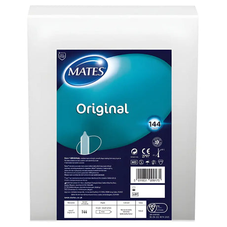 Mates Original Condom Bx144 Clinic Pack - Condoms - Save 30% - Bx144 - Fast Shipping - Sale United Kingdom Stoke-on-trent
