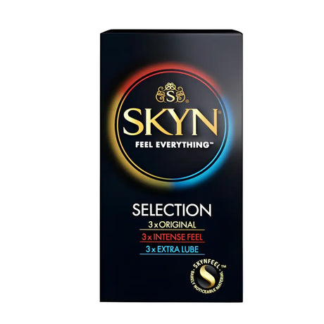 Mates Skyn Selection 9 Pack - Condoms - Save 25% - Skyn - Fast Shipping - Sale United Kingdom Stoke-on-trent